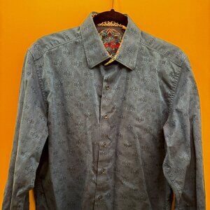 Robert Graham Classic Fit Size Medium Men's button down shirt